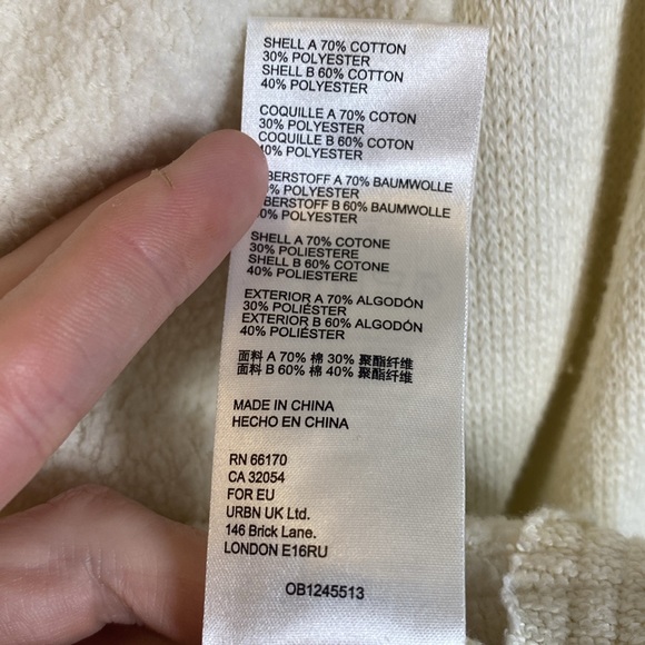 Free People Cloud Control Ballon sleeve Pullover in Ivory - Picture 6 of 7